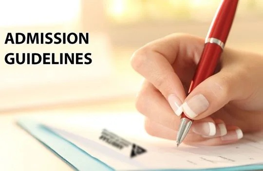 Admission Guidelines
